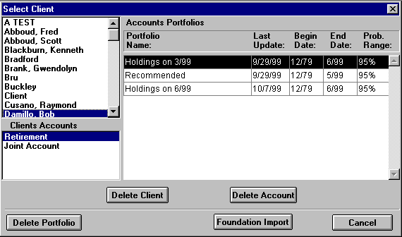 Asset Allocation Software